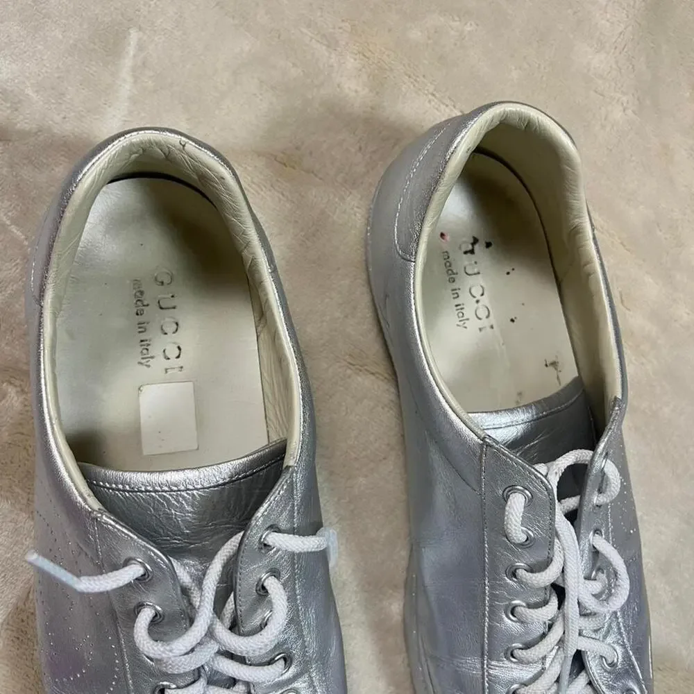 Gucci ace metallic